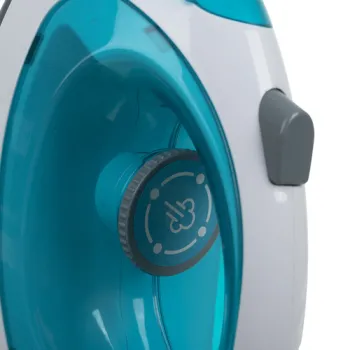 ruchome pokrętło z symbolem pary na żelazku dziecięcym