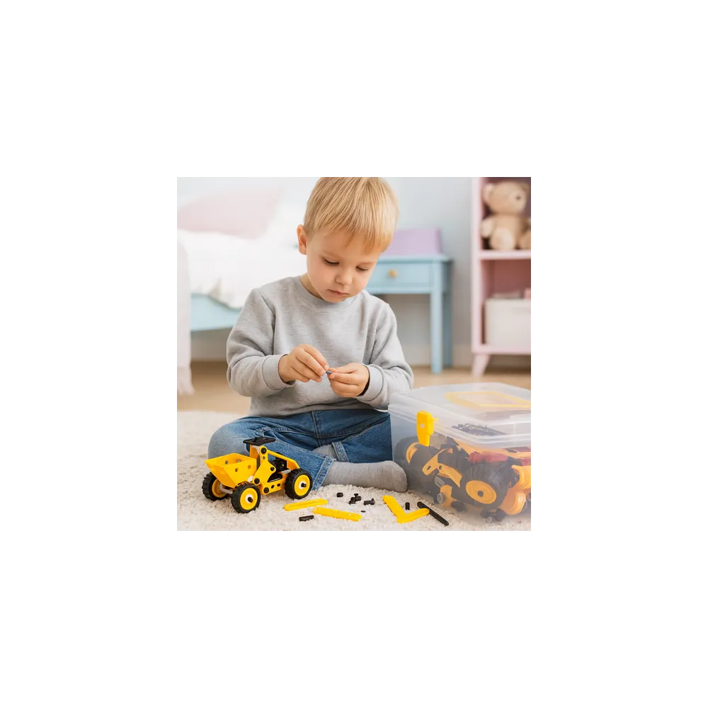 praktyczna skrzynka na klocki konstrukcyjne do przechowywania