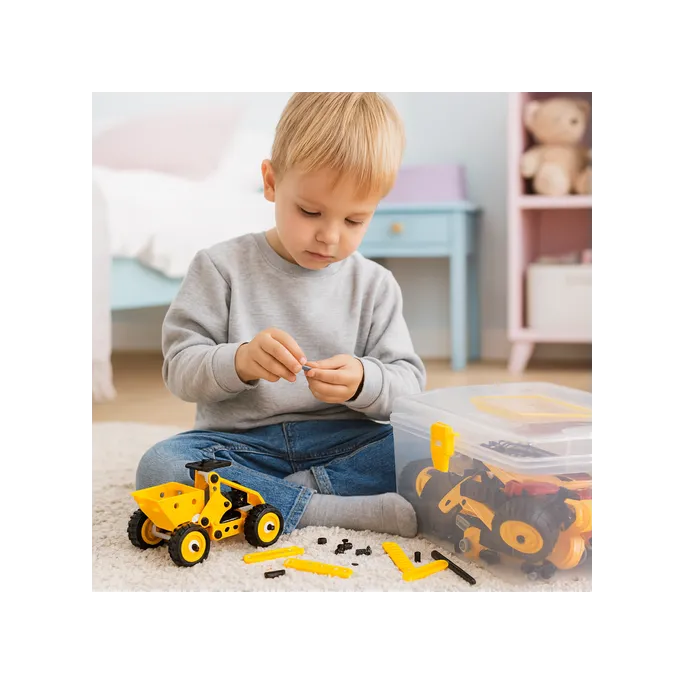 praktyczna skrzynka na klocki konstrukcyjne do przechowywania