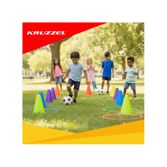 Prezentacja całego zestawu rzut do celu na neutralnym tle