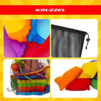 Rzut do celu Kruzzel 26514 podczas zabawy na zewnątrz