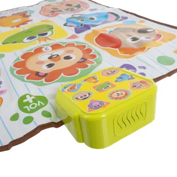 kolorowa grafika zwierzęca prezentowana na całości produktu