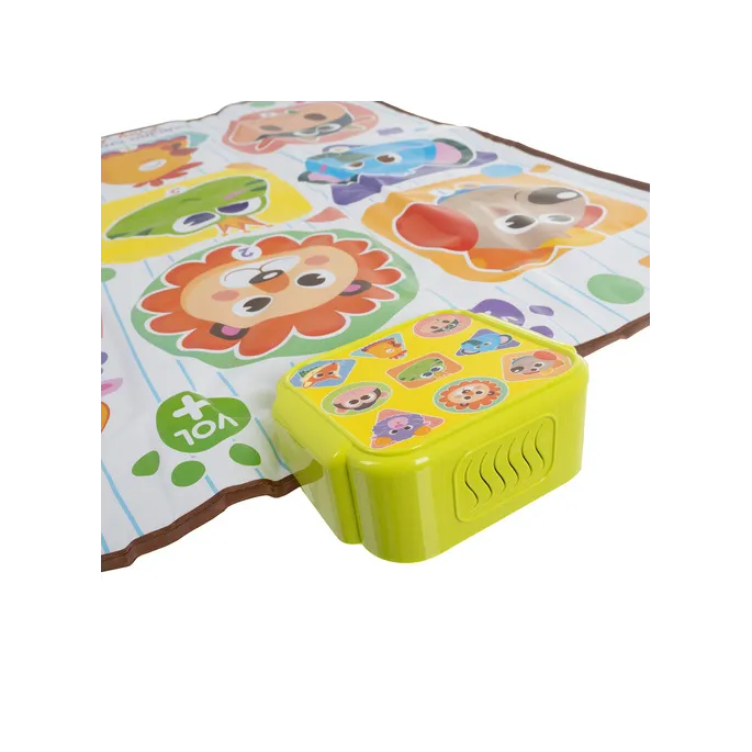 kolorowa grafika zwierzęca prezentowana na całości produktu