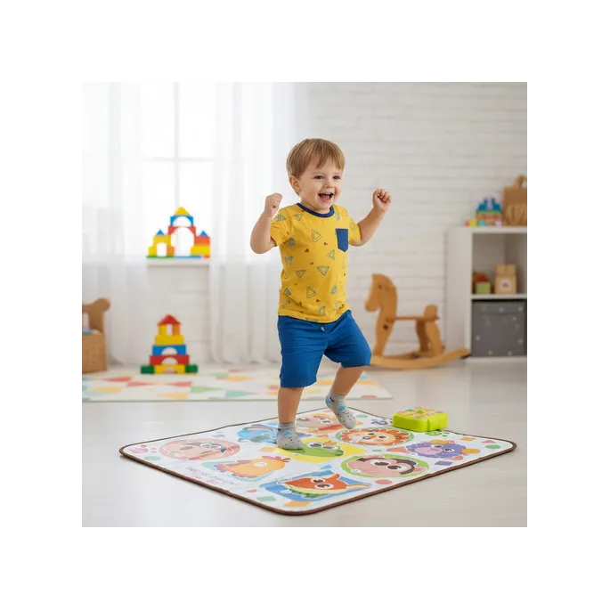 cały zestaw: mata interaktywna i instrukcja obsługi