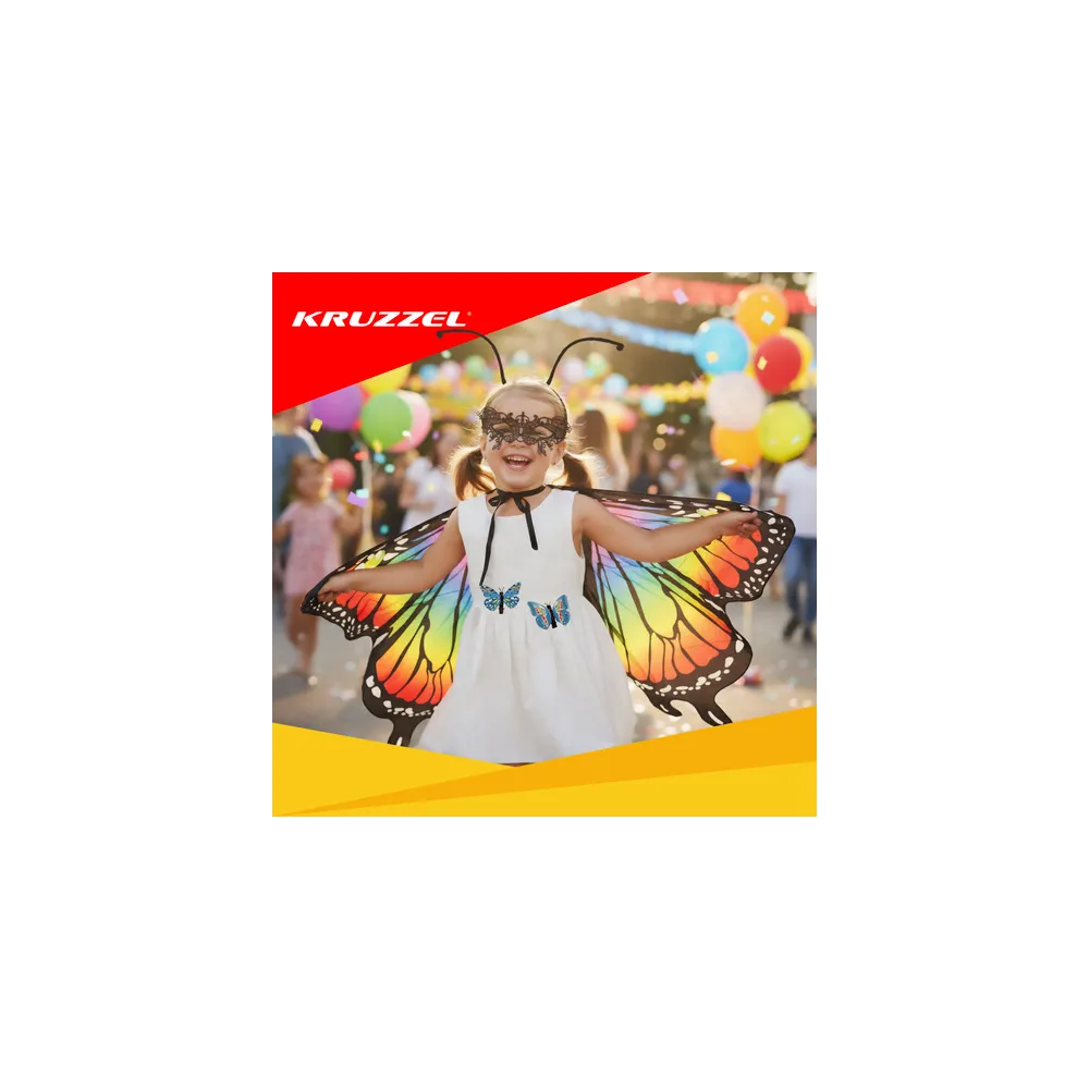 spinki do włosów z motywem motyla, detal produktu