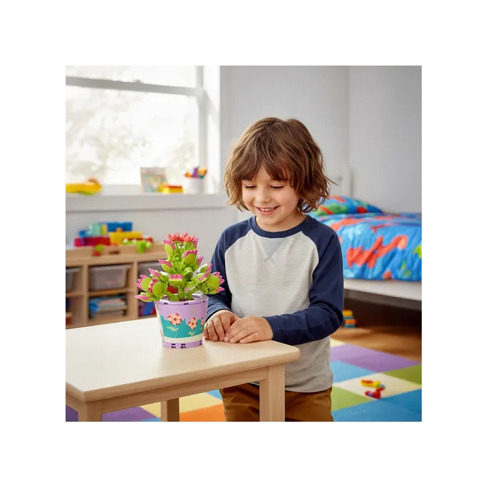 Przykładowa aranżacja kwiatów ułożona z elementów zestawu