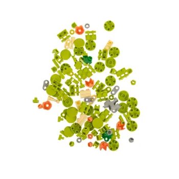 Przechowywanie klocków konstrukcyjnych w kolorowym pudełku