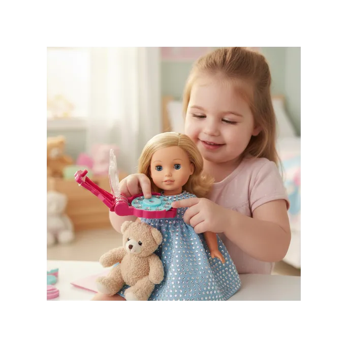 maszynka przygotowana do ozdabiania wybranego materiału