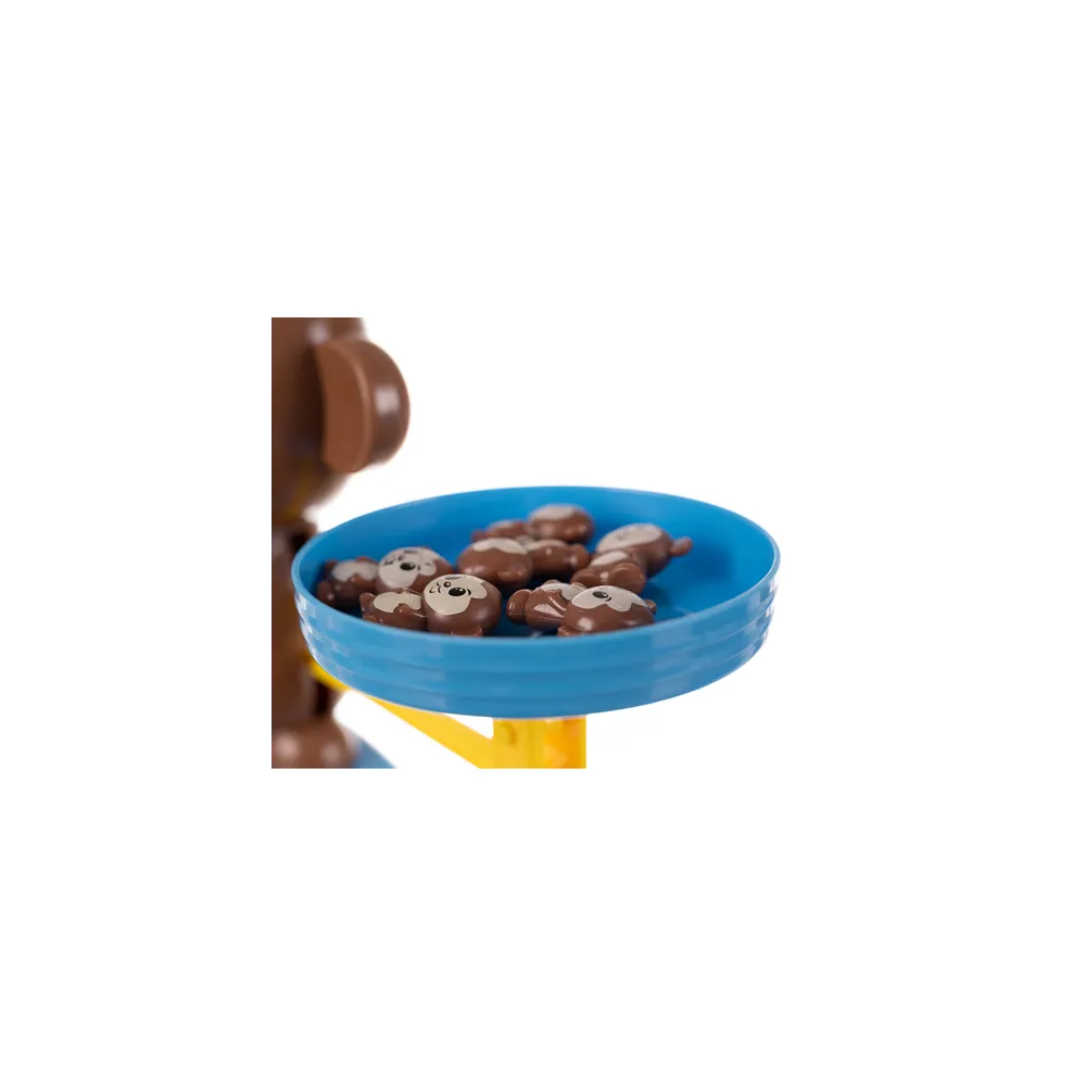 Zbliżenie na buzię małpki będącej częścią gry