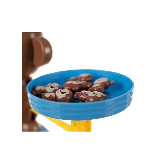 Zbliżenie na buzię małpki będącej częścią gry