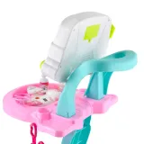 komplet dziecięcych narzędzi medycznych z kolorowym wózkiem