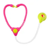 dziecięcy wózek lekarski z przyrządami do symulacji badania