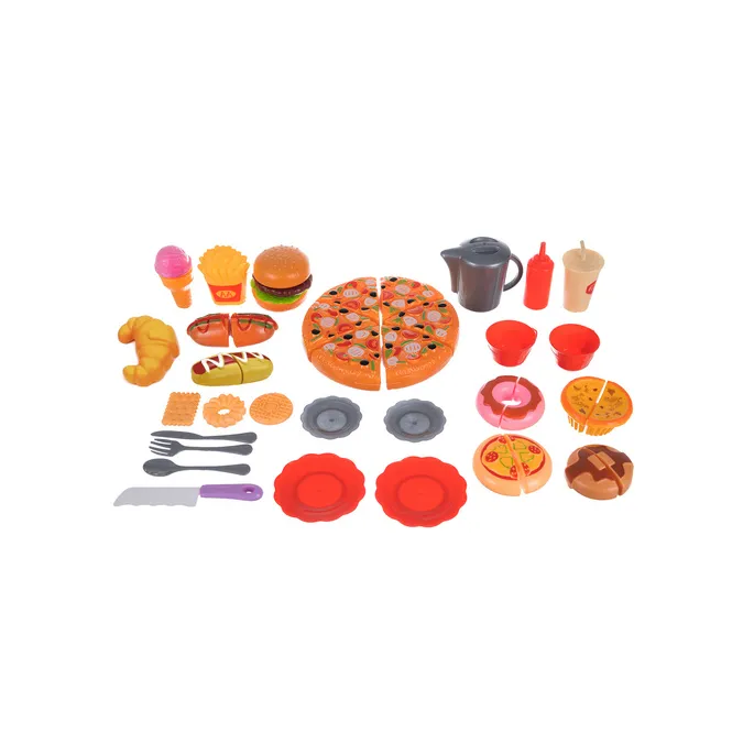 filiżanki z talerzykiem i czajnik – elementy zestawu