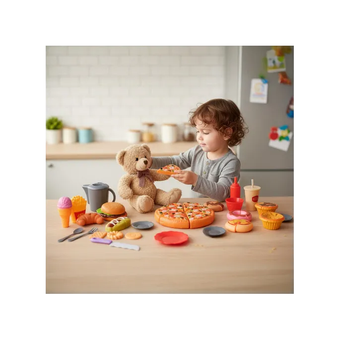 zestaw z opakowaniem i uchwytami do łatwego przechowywania