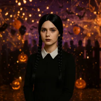 Prezentacja przewiewnej siatki na głowę w peruce damskiej