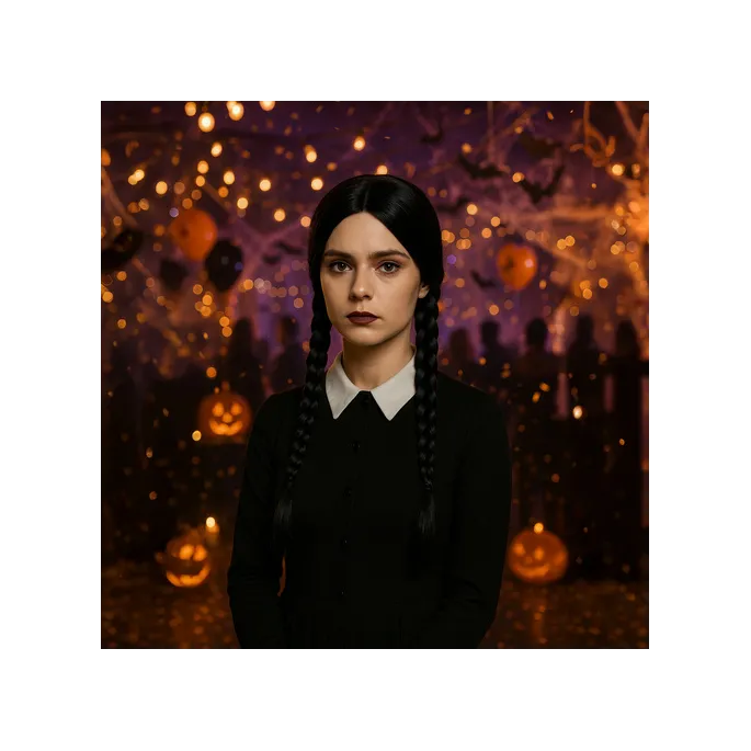 Prezentacja przewiewnej siatki na głowę w peruce damskiej