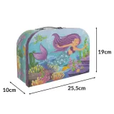 kreatywny serwis herbaciany dla dzieci z obrazkiem syrenki