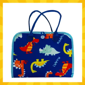 Książeczka edukacyjna w poręcznym formacie po złożeniu