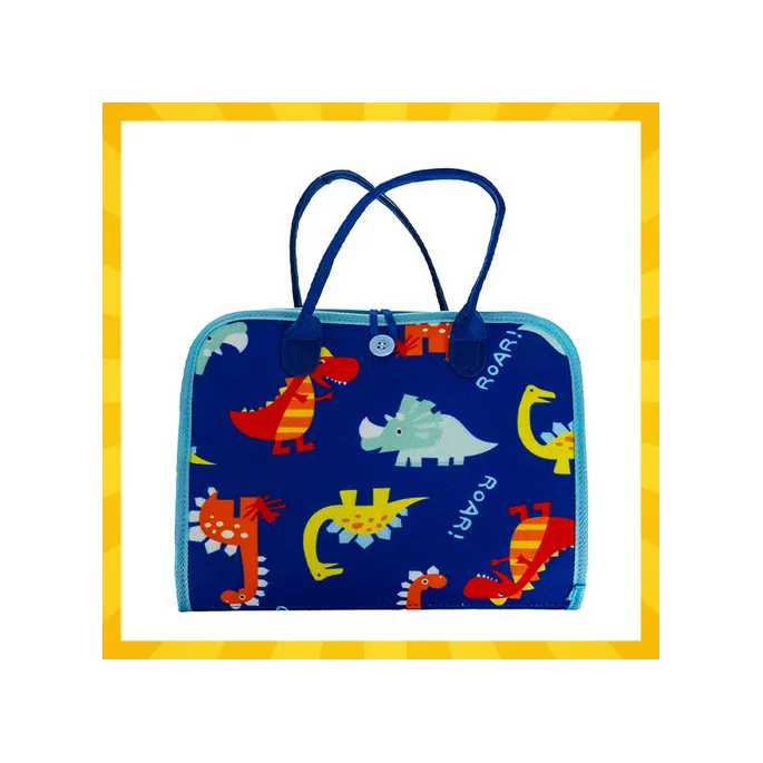 Książeczka edukacyjna w poręcznym formacie po złożeniu