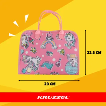 Książeczka manipulacyjna - różowa Kruzzel 26880