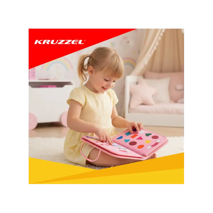 widok kompaktowej książeczki kruzzel po złożeniu