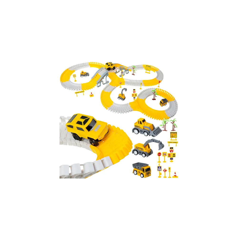 tor samochodowy z autami 26539 po złożeniu