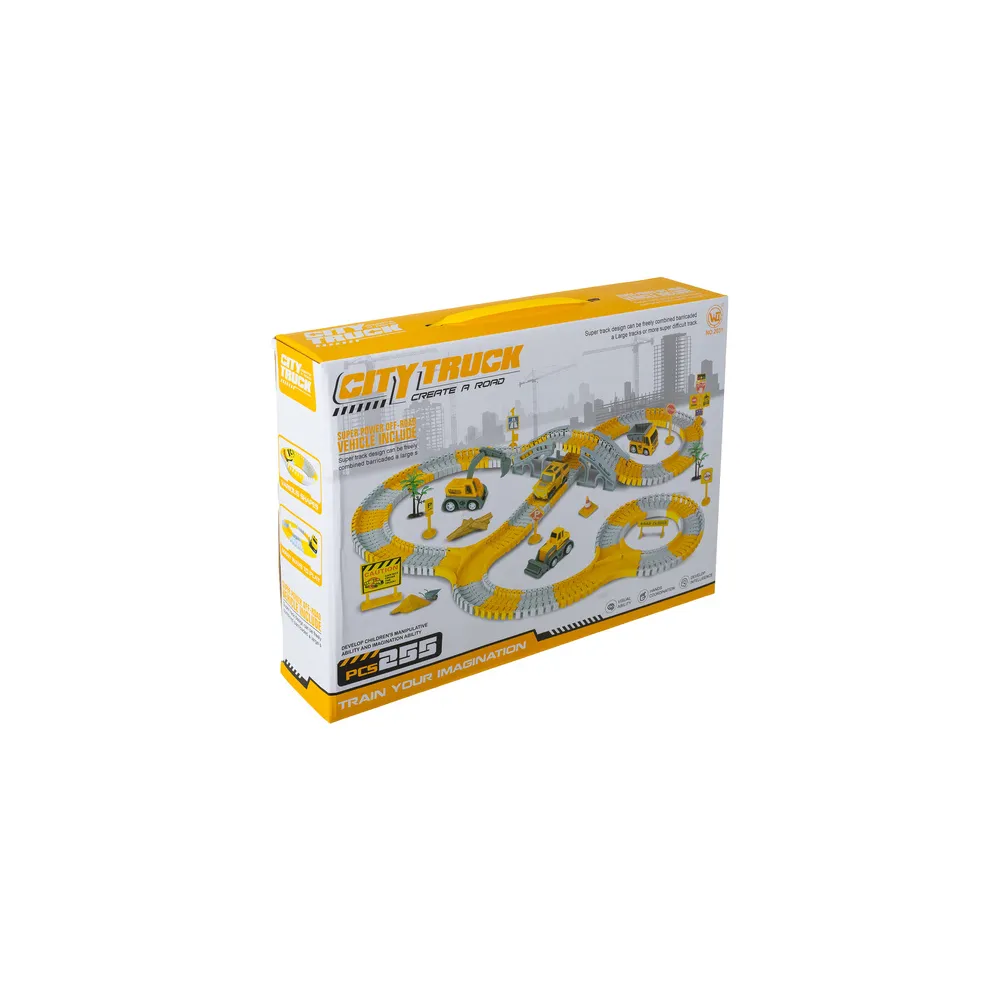 segmenty toru i akcesoria do samodzielnego montażu