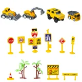 rozmieszczone maszyny budowlane na torze