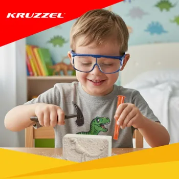 Podział elementów zestawu: bloczki, narzędzia i instrukcja