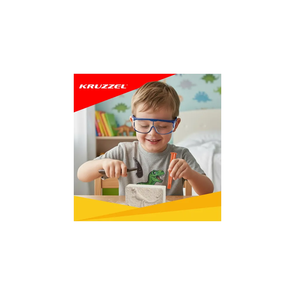 Podział elementów zestawu: bloczki, narzędzia i instrukcja