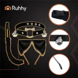 Opaska z kocimi uszami w stroju Ruhhy – widok detaliczny