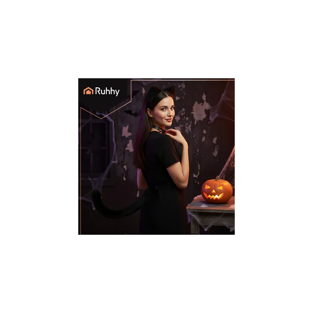 Ogon stroju kota/lisa Ruhhy z możliwością modelowania kształtu