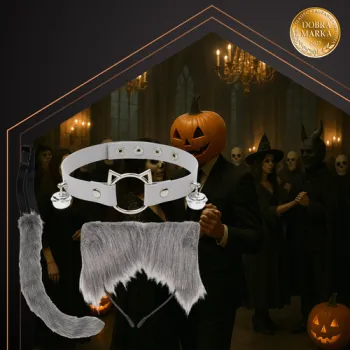 zestaw do zabawy: opaska, ogon i muszka dla dzieci