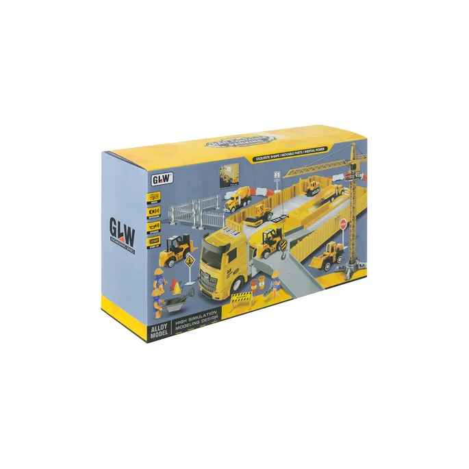 zbliżenie na ruchomy dźwig z metalowym obciążnikiem