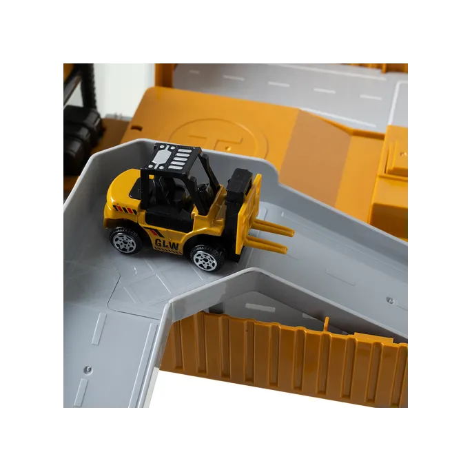 zestaw akcesoriów: pachołki, beczki, znaki ostrzegawcze