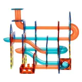 Pudełko z uchwytem do klocków magnetycznych tor kulkowy 96el.