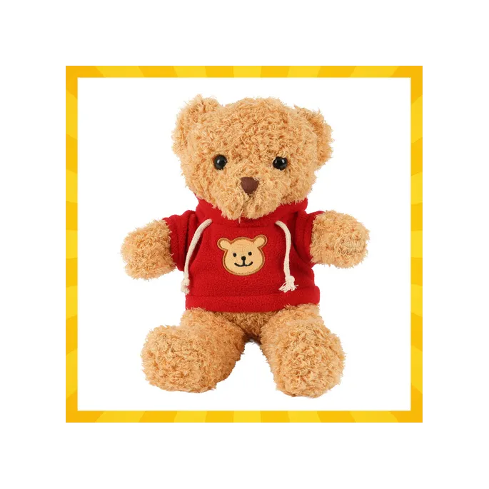 przytulanka kruzzel 30cm umieszczona w dziecięcym plecaku