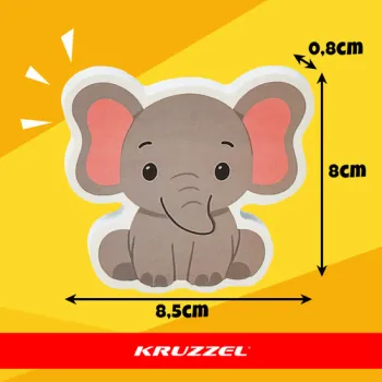 Naklejki piankowe do kąpieli - zwierzątka 26600