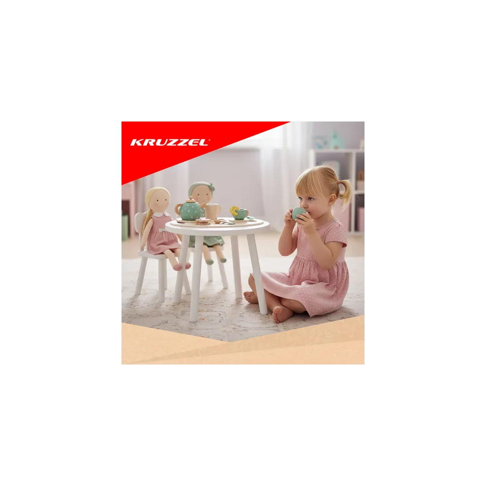 Komplet do symbolicznej zabawy w przyjęcie z rodzeństwem i przyjaciółmi