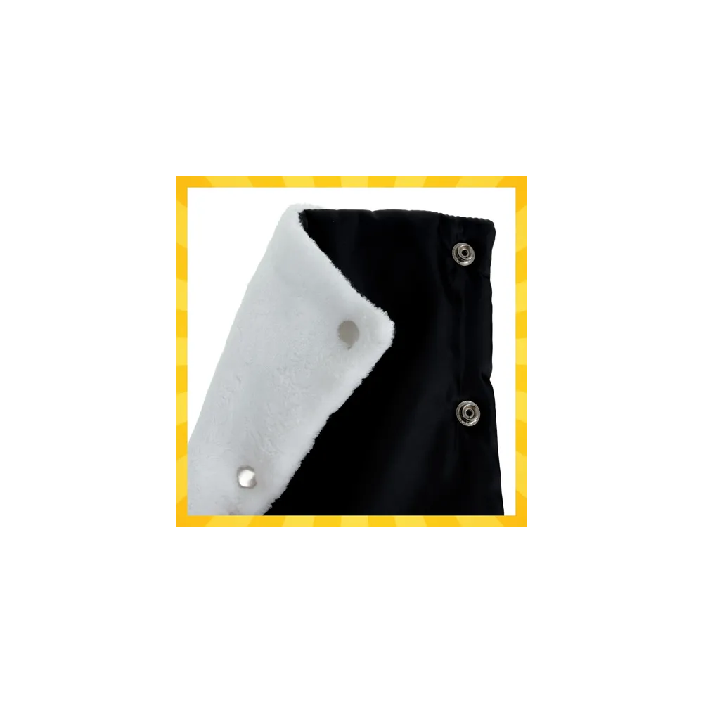 Detal ściągacza umożliwiającego dopasowanie mufek do rączki