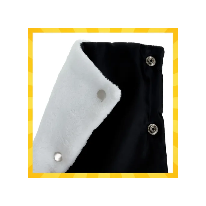 Detal ściągacza umożliwiającego dopasowanie mufek do rączki