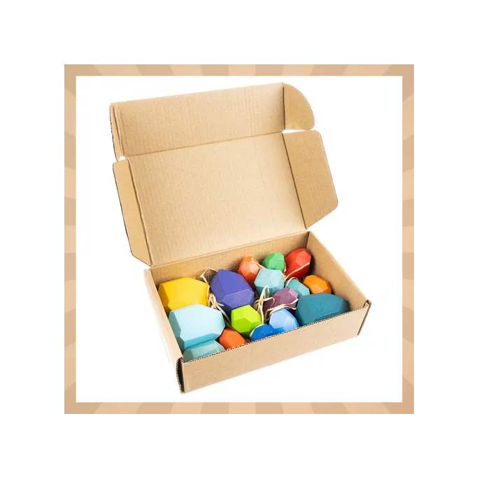 zbliżenie na drewniane elementy klocków kruzzel