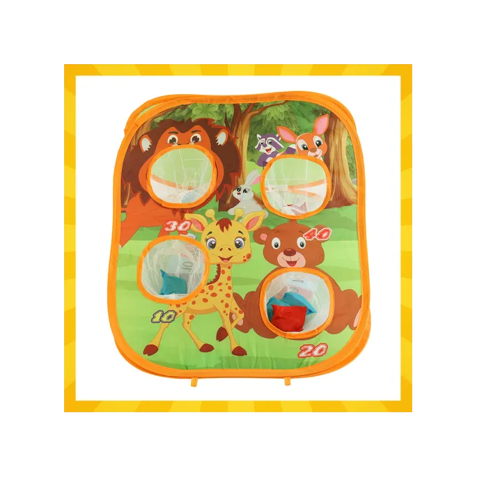 Pokrowiec na zestaw gry Rzut piłeczką Kruzzel 26751 widoczny obok produktu