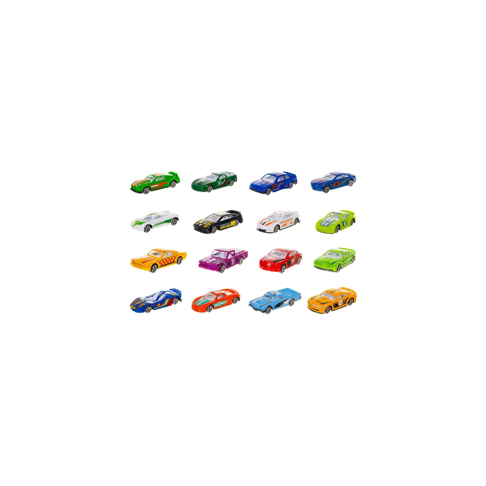 Różnokształtne autka metalowe z kolekcji dla dzieci