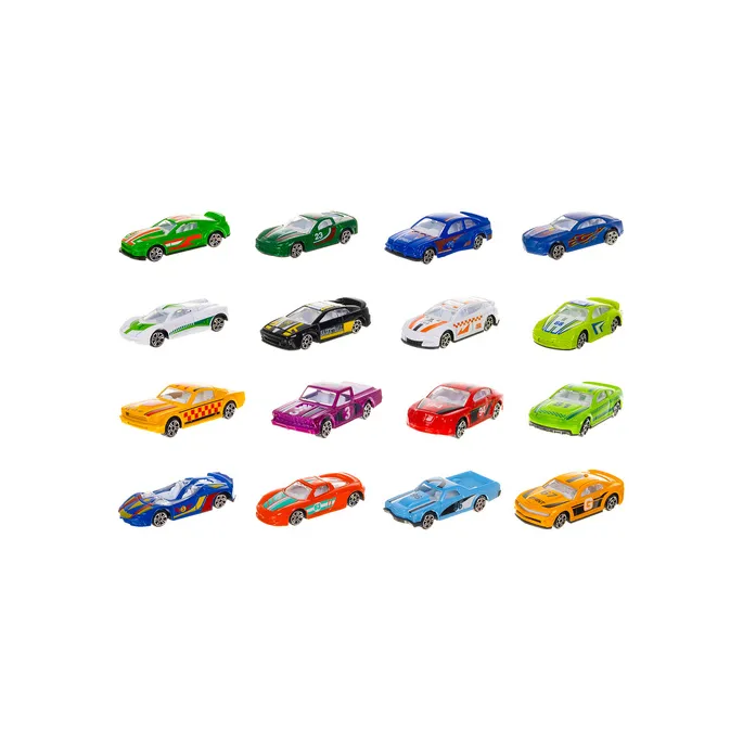 Różnokształtne autka metalowe z kolekcji dla dzieci