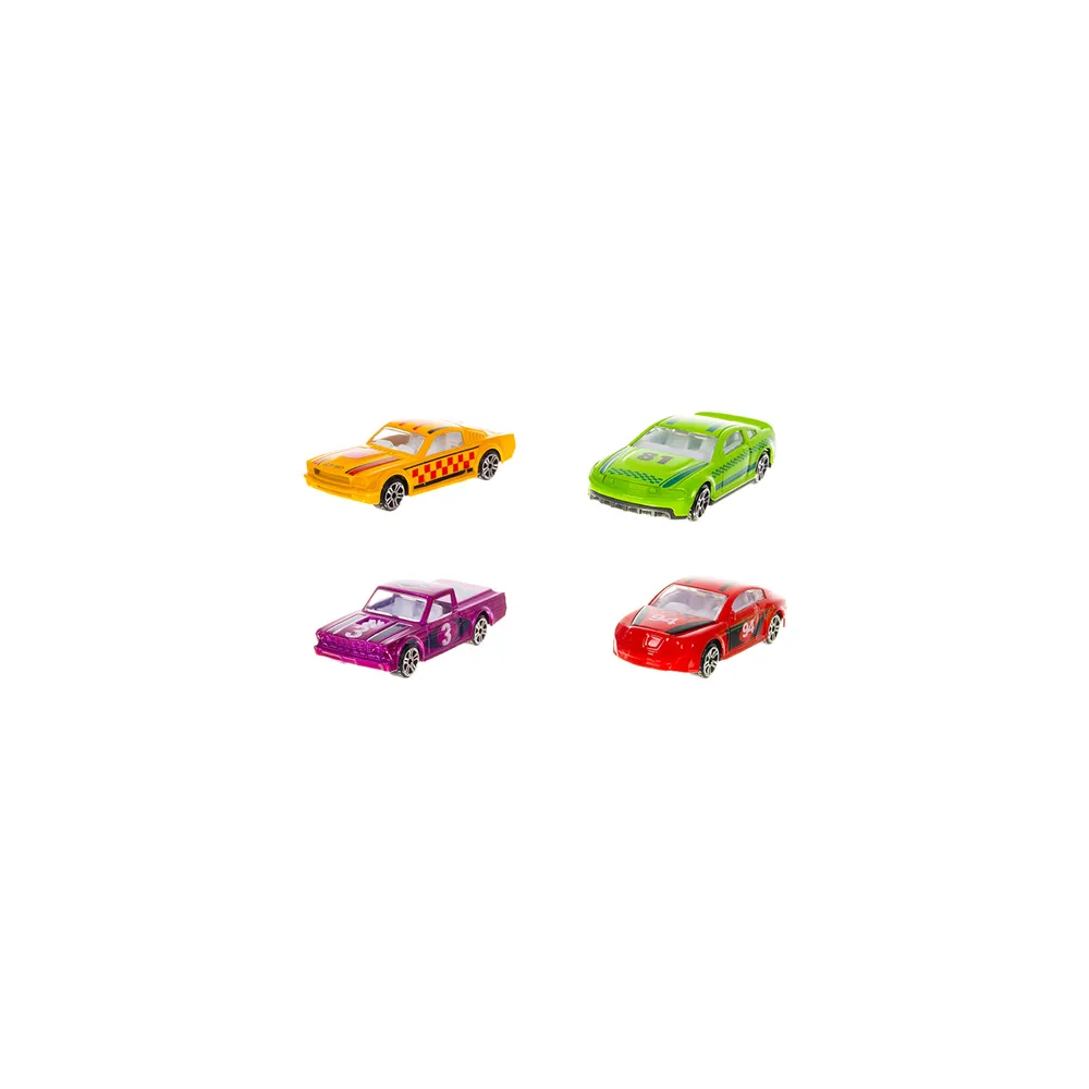 Detale wykończenia metalowej powierzchni autek resoraków