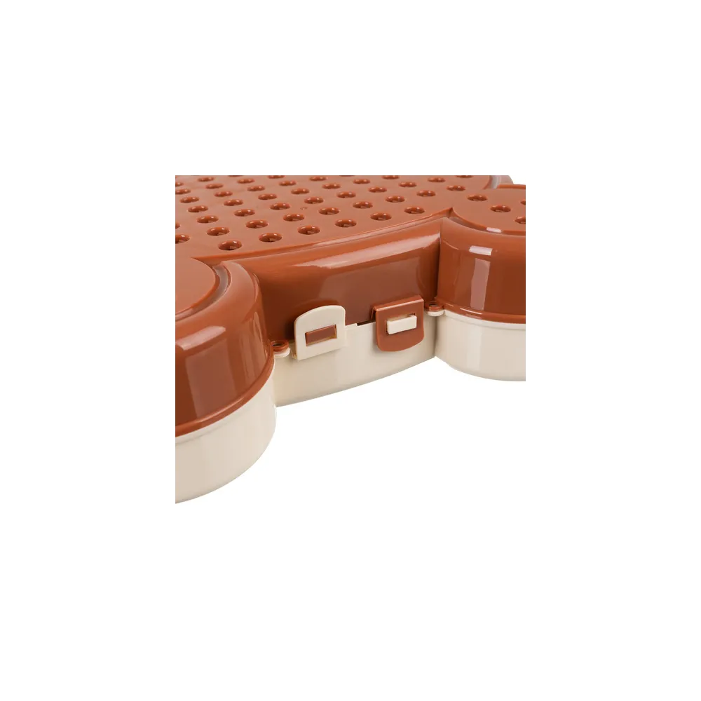 elektryczna wkrętarka dwukierunkowa oraz końcówki na tle klocków