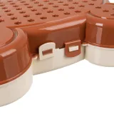 elektryczna wkrętarka dwukierunkowa oraz końcówki na tle klocków