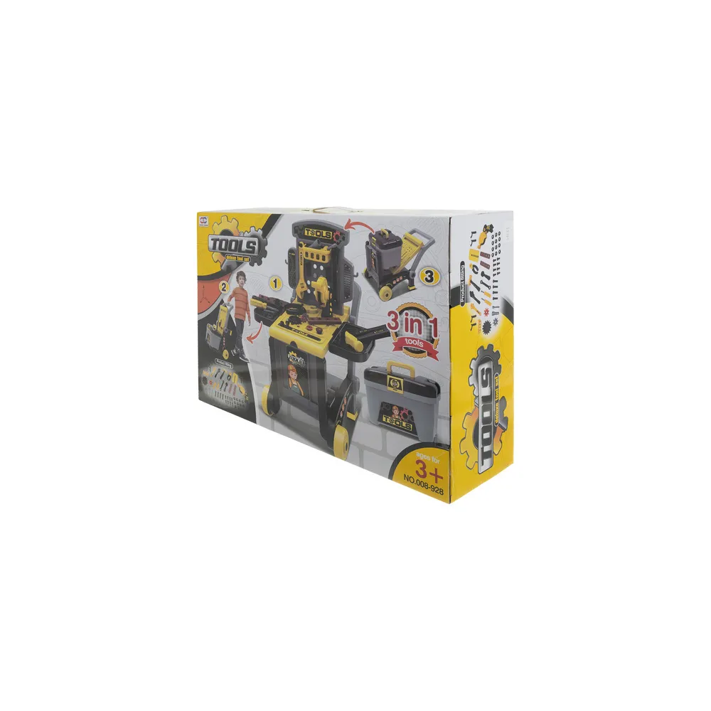 zbliżenie na akcesoria warsztatu: śrubki, klucze i młotek