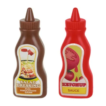 gofr i babeczka jako kolorowe elementy zestawu fast food